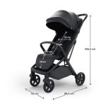Kinderkraft sportska kolica Nubi 3, Midnight Black - Slika 8