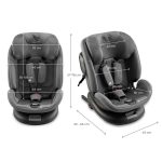 Kinderkraft autosjedalica XPEDITION 3 i-Size 0-36 kg (40-150 cm) 360, Grey - Slika 12
