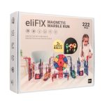 Magnetni set za gradnju EliFix fresh - staza s kuglicama 222 dijela + svjetleće kuglice