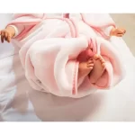 InterBaby dekica i vreća za spavanje 80x90 cm Oblak roza - Slika 4