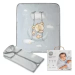 InterBaby dekica i vreća za spavanje 80x90 cm Oblak siva