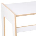 PLUSH NEST Dječji stol i stolica - bijeli - Slika 8