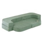 PLUSH NEST Kauč na razvlačenje i rasklapanje - zeleni - Slika 4