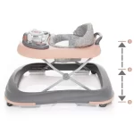 Zopa hodalica Fiesta Grey/Pink - Slika 13