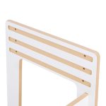 PLUSH NEST Dječji stol i stolica - bijeli - Slika 6