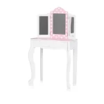 Chipolino - dječji toaletni stolić s tabureom Pink dots - Slika 2