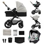 Kinderkraft Kolica Moov 2 XL 3u1 MINK PRO, Moonlight Grey