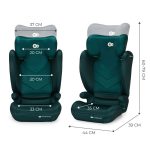 Kinderkraft autosjedalica I-Spark i-Size 15-36 kg (100-150 cm), Green - Slika 3
