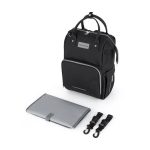 PETITE&MARS Ruksak za pelene Jack, Black - Slika 4