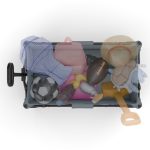 Kinderkraft Sklopiva kolica ROLLSTER 90x58 cm, Anthracite - Slika 6