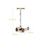 Lionelo romobil Jessy LED, Grey Brown - Slika 12