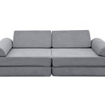 Dječja siva sofa i bunker - korduro
