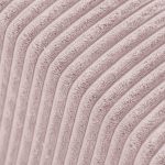 PLUSH NEST Sklopiva sofa s naslonima za ruke, svijetlo roza - Slika 7