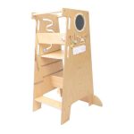 Rastući toranj za učenje Edukativna igra 5u1 PRO 90 cm - Životinje