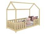Dječji krevet House 80x160 s ogradom i okvirom D8 - Slika 2