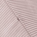 PLUSH NEST Sklopiva sofa s naslonima za ruke, svijetlo roza - Slika 6