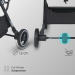 COCCOLLE MELIA SPORTSKA KOLICA - DIAMOND BLACK - Slika 11