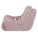 PLUSH NEST Ergonomska dječja ležaljka MOONI, roza, Puffy Lamell - Slika 13