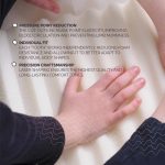 PLUSH NEST Ergonomska dječja ležaljka MOONI, svijetlo roza, vrhunski kord - Slika 8