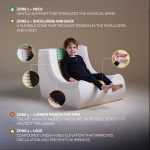 PLUSH NEST Ergonomska dječja ležaljka MOONI, svijetlo roza, vrhunski kord - Slika 7