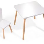 Dječji set za rast - stol i stolica s ušima