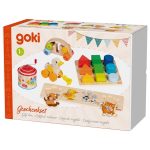 GOKI POKLON SET DRVENE IGRAČKE - 5 KOMADA ZA 12+ MJ.