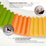 PLUSH NEST Ergonomska dječja ležaljka MOONI, roza, Puffy Lamell - Slika 5