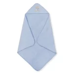 Interbaby ručnik s kapuljačom Love 100x100 Plavi