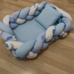 GNIJEZDO SLEEPY BABY - PLAVO