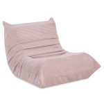 PLUSH NEST Ergonomska dječja ležaljka MOONI, svijetlo roza, vrhunski kord