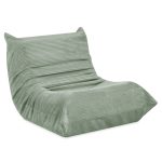 PLUSH NEST Ergonomska dječja ležaljka MOONI, zelena , vrhunski kord