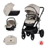 Chipolino dječja kolica 3u1 Imperium Cashmere