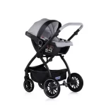 Dječja kolica  Chipolino 3u1 "Prestige" Platinum - Slika 14