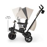Kinderkraft Tricikl SPINSTEP 2 PLUS, bež - Slika 4