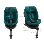 Kinderkraft autosjedalica XRIDER 2 i-Size 0-36 kg (40-150 cm) 360, zelena - Slika 9