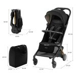 Kinderkraft Sportska kolica Pilot 2, Midnight Black - Slika 10