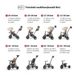 Qplay Comfo Max ultra sklopivi tricikl - BEIGE - Slika 13