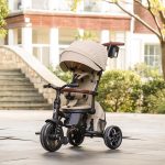 Qplay Comfo Max ultra sklopivi tricikl - BEIGE - Slika 17