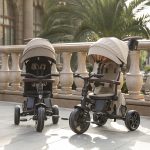 Qplay Comfo Max ultra sklopivi tricikl - BEIGE - Slika 19