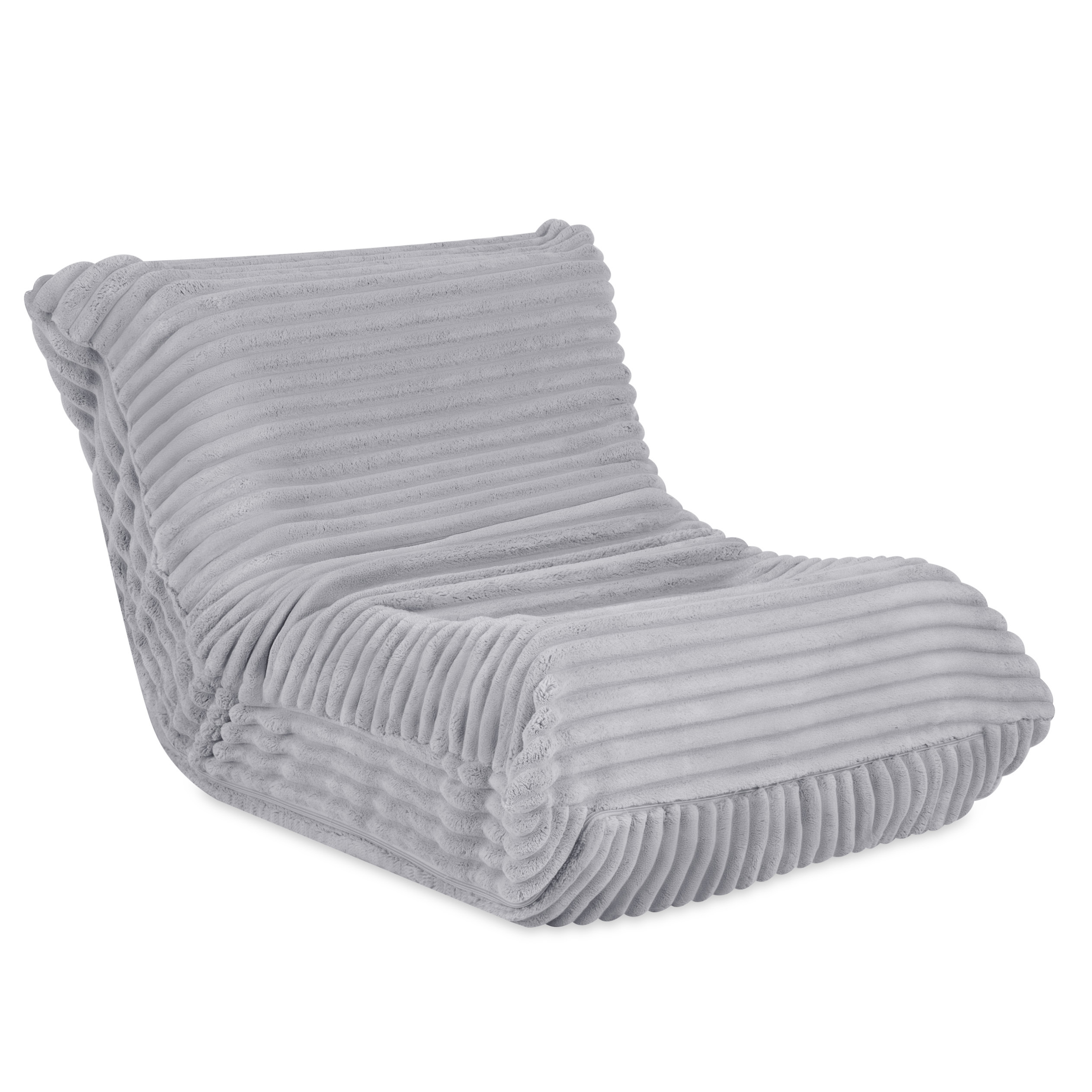 8f4926d4b65bb3991309cd7138aa5bae PLUSH NEST Ergonomska dječja ležaljka MOONI, siva, Puffy Lamell - Slika 1