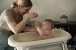 Tega Baby sklopiva kadica Natural Linen - Slika 4