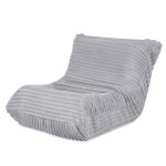 PLUSH NEST Ergonomska dječja ležaljka MOONI, siva, Puffy Lamell - Slika 12
