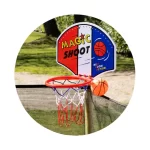 Trampolin Sporty 140 cm s košarkaškim obručem - Slika 4