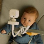 Kinderkraft NITEEYE TRAVEL bežični baby monitor sa stalkom za kameru, White - Slika 2