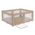 Lionelo dječja igraonica/vrtić Florence Easy Fold 151x185x76,5 cm, Beige Sand - Slika 2