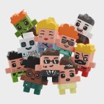 Marioinex Mini Waffle Surprise 80 kom, Mystery Figure - Slika 2