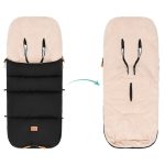 Fillikid Footmuff Kinley zimska vreća za kolica, Teddy black - Slika 3