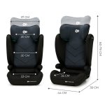 Kinderkraft autosjedalica I-Spark i-Size 15-36 kg (100-150 cm), Black - Slika 3