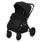 Lionelo dječja kolica Mika Plus 3u1, Black Onyx - Slika 4