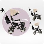 MoMi IVI tricikl, beige - Slika 3